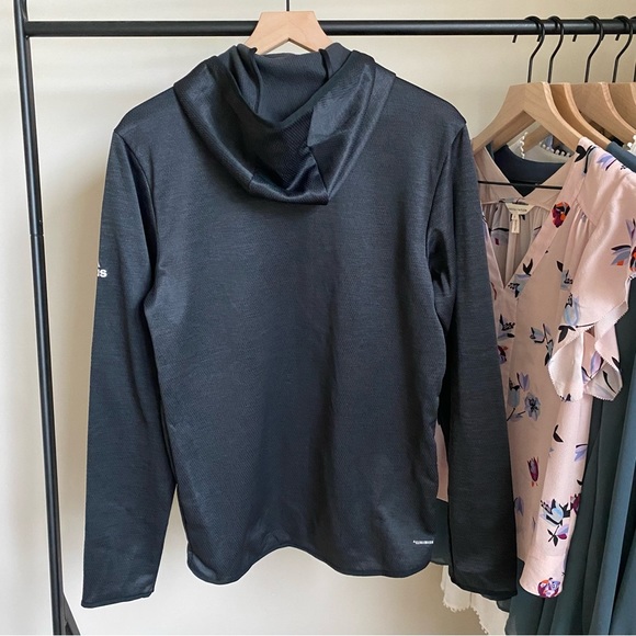 NWT Adidas Team Issue 3 Stripe Hoodie - Picture 4 of 5